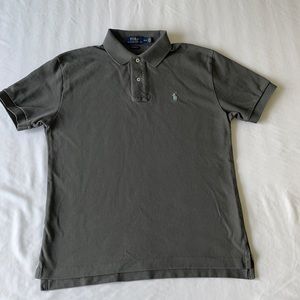 Men’s polo, Ralph Lauren, M, Gray